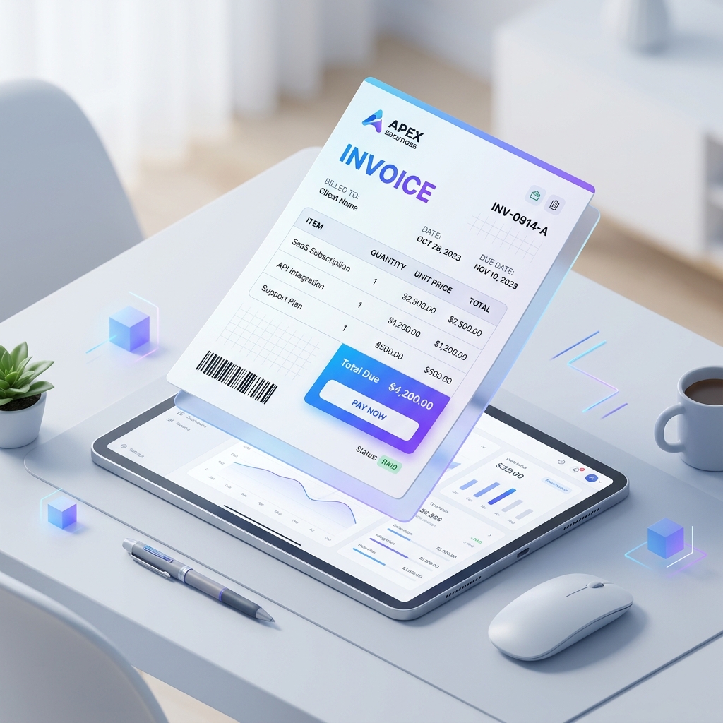 Professional Invoice Design Template